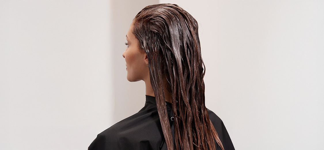 Wella Get the Look Chocolate Melt step two